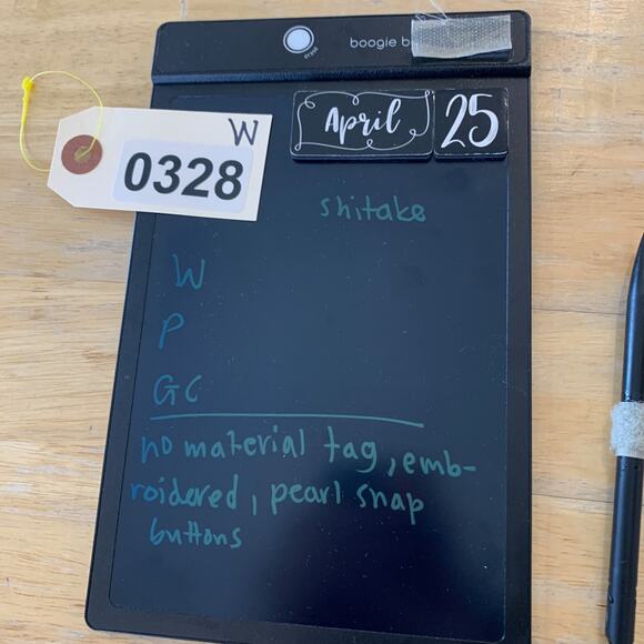 Gramicci Shirt Womens L Large Shitake Long Sleeve Button Up Pearl Snap Western - Picture 9 of 10